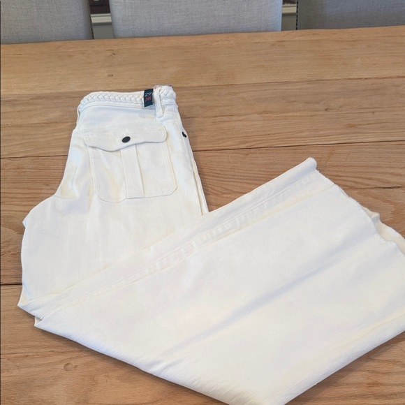 Johnny Was White Women's Flare Jeans